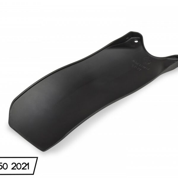 UFO Rear shock mud plate CRF250R/RX 22-.. CRF450R/RX 21-.. Black 001