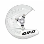 UFO Brakedisck cover front YZF450 23- White 041