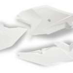 UFO Side number plates + left airbox cover GasGas MC 85 21-24 White 041