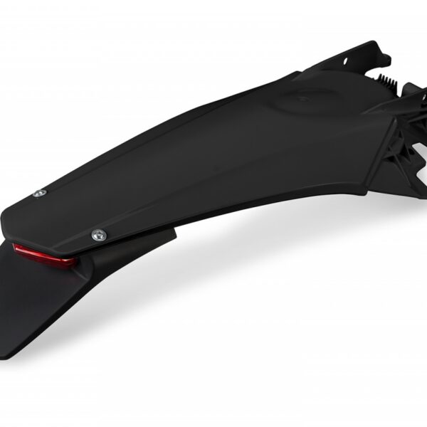 UFO Rear Fender Enduro LED GasGas EC/EC-F 2021-23 Black 001