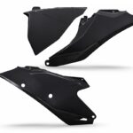 UFO Side panel + Airbox cover left GasGas MC125-450 + EC250-350 21-23 Black 001