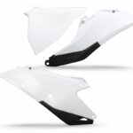 UFO Side panel + Airbox cover left GasGas MC125-450 + EC250-350 21-23 White 041