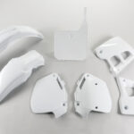 UFO Plastic kit 5-parts White 041 CR125 91-92 CR250 90-91