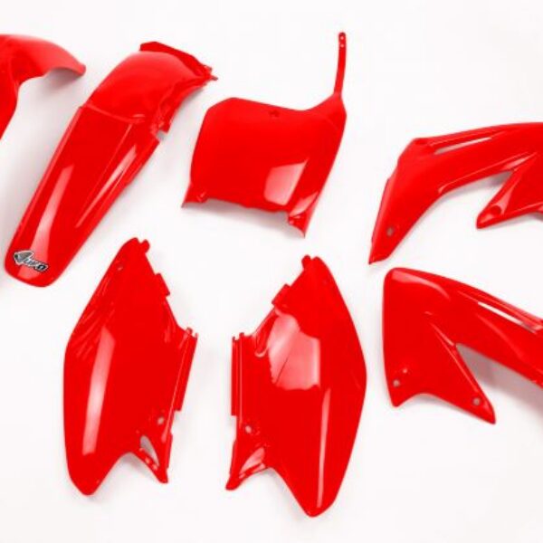 UFO Plastic kit 5-parts Red CR125/250 02-03