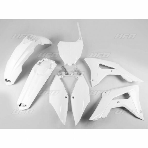 UFO Plastic kit 5-parts White 041 CRF250R 18-21 / CRF450R 2017-20