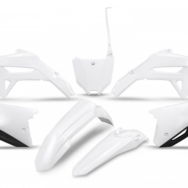 UFO Plastic kit 5-parts White 041 CRF250R 22-24- CRF450R 21-24