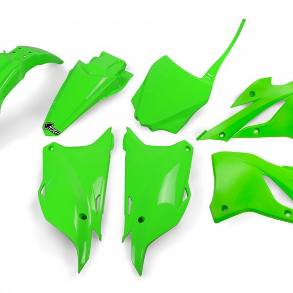 UFO Plastic kit 5-parts Green KX85 OEM 22-