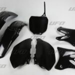 UFO Plastic kit 5-parts Black YZ125/250 02-05