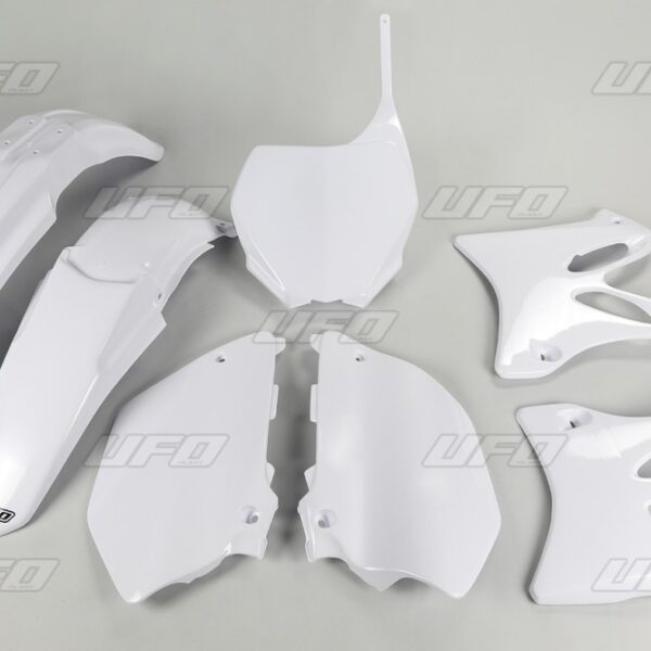 UFO Plastic kit 5-parts White YZ125/250 06-14