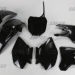 UFO Plastic kit 5-parts Black YZF250/450 03-05