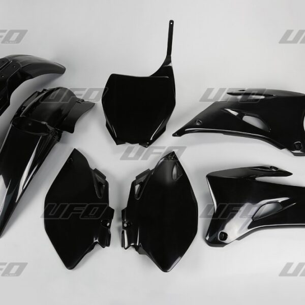 UFO Plastic kit 5-parts Black YZF250/450 06-09