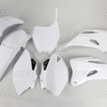 UFO Plastic kit 5-parts White 046 YZF250/450 06-09