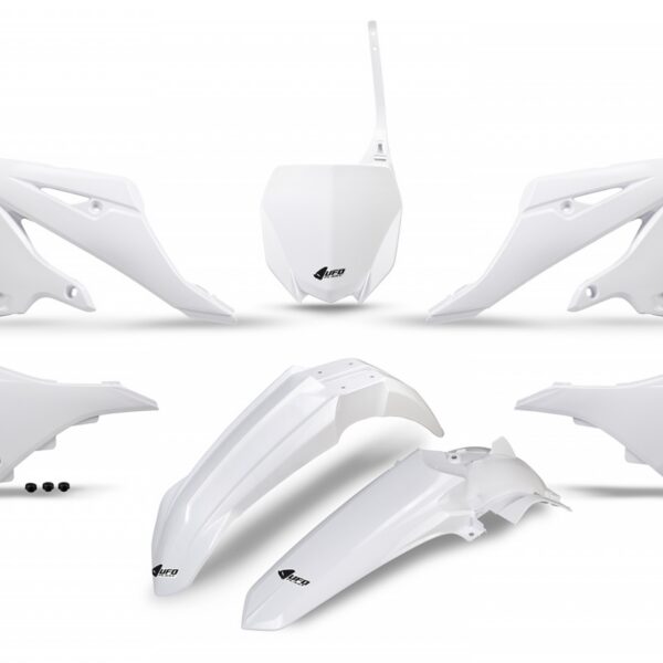 UFO Plastic kit 5-parts White 046 YZ125/250 2022-