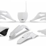 UFO Plastic kit 5-parts White 046 YZ85 2022-