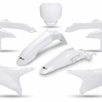 UFO Plastic kit 5-parts White 046 YZ450F 23-25 YZ250F 24-..