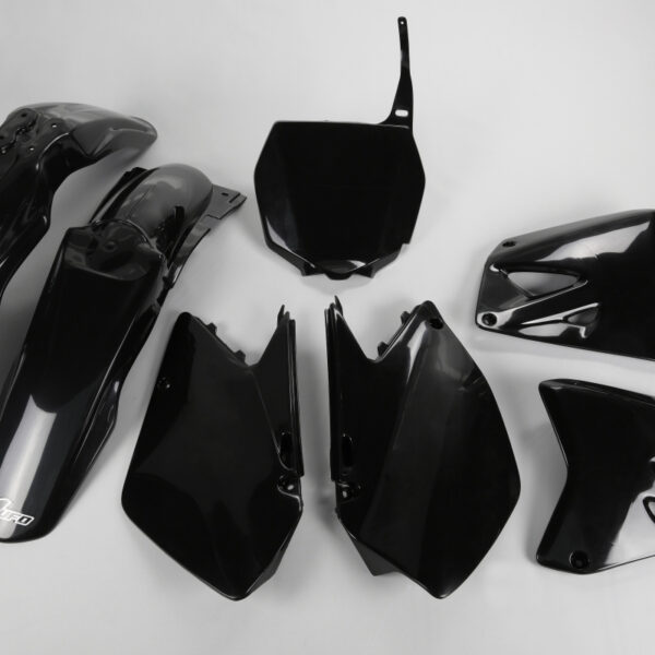 UFO Plastic kit 5-parts Black RM125/250 06-12