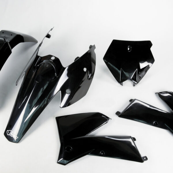 UFO Plastic kit 5-parts Black KTM SX125- 05-06