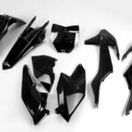 UFO Plastic kit 5-parts Black 001 KTM SX/SXF125-525 16-18 noSX250 2016