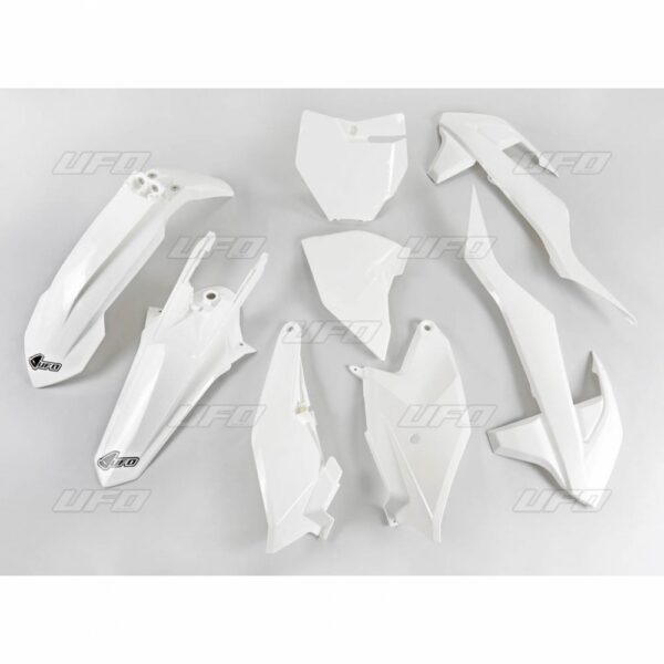 UFO Plastic kit 5-parts KTM SX85 18-24 White 047