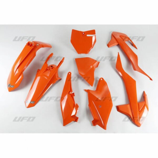 UFO Plastic kit 5-parts KTM SX85 18-24 Orange 127