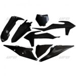 UFO Plastic kit 5-parts KTM SX/SXF125-450 19-22 Black 001