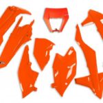 UFO Plastic kit 6-parts Fluo Orange KTM EXC/EXC-F 125-450 17-19