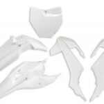 UFO Plastic kit 5-parts KTM SX65 16-23 White 047