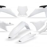 UFO Plastic kit 5-parts KTM SX/SXF125-450 23-24 White 042