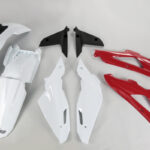 UFO Plastic kit 4-parts original HVA 4-stroke TC450 09-10