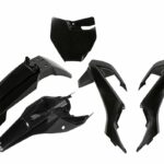 UFO Plastic kit 5-parts GasGas MC65 2021- Black 001