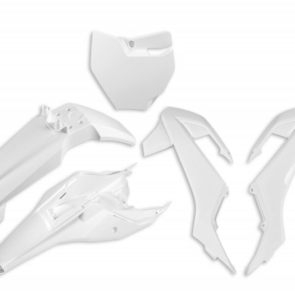 UFO Plastic kit 5-parts GasGas MC65 2021- White 041