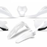 UFO Plastic kit 6-parts White 041 GasGas EC250/300 2021- EC-F250/350 2021-
