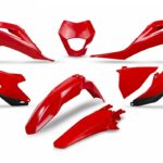 UFO Plastic kit 6-parts Red 062 GasGas EC250/300 2021- EC-F250/350 2021-