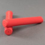 NEXT Rubber Grips 7" Red