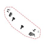 DFK Bottom ledge holder kit Polaris Ranger 570 Midsize 2022->