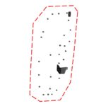 DFK Door hinge + door fastener kit Right Polaris Ranger 570 Midsize 2022->