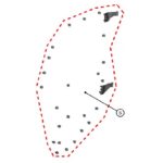 DFK Left Door hinges and fixing kit Yamaha YXZ 1000