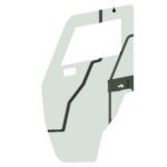 DFK Polycarbonate panel Right Yamaha Wolverine X2