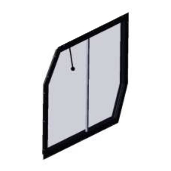 DFK Door window assembly Left Can-Am Traxter