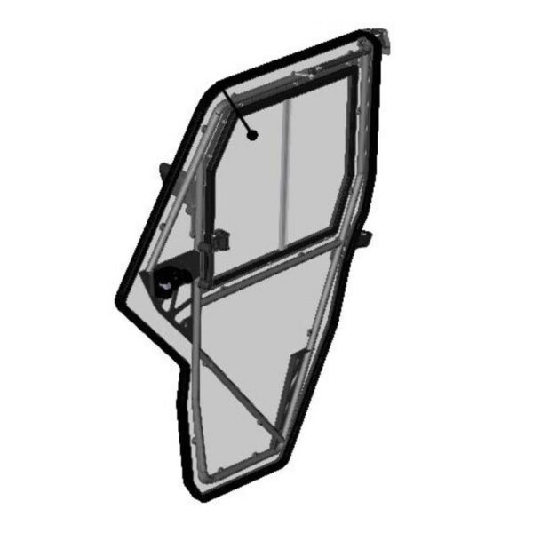 DFK Door assembly Right front Can-Am Traxter Max