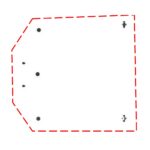 DFK Roof panel hardware kit Can-Am Traxter