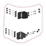 DFK Left Door hinges Can-Am Traxter 2024-