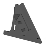 DFK Front Bottom Ledge Right Holder welded Can-Am Maverick Trail