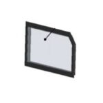 DFK Small door window assembly right Can-Am Maverick Trail