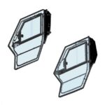 DFK Door kit 2pcs CFMoto Zforce 550/800