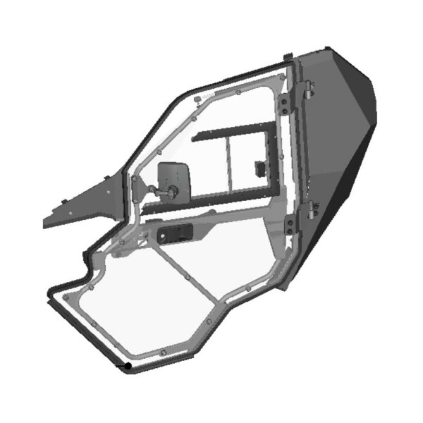 DFK Left Door assembly CFMoto Zforce 1000