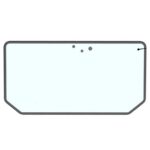 DFK Front glass with sealing CFMoto Zforce 950 Sport