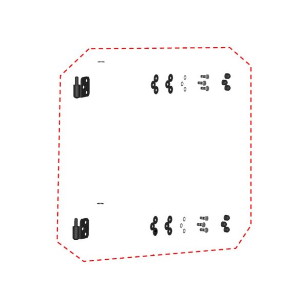DFK Door hinge kit Left CFMoto Uforce 600