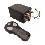 Bronco Winch relay/remote control set Gen. II older model w. cables (77-14000)