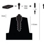 MaxiGrip Studs 11mm 150pcs Inc installation tool